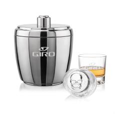 Pescara Ice Bucket & Delrina Skull On-the-Rocks Set - Newest Additions