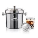 Milano Ice Bucket & Woodward On-the-Rocks Set