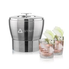 Genoa Ice Bucket & Newkirk On-the-Rocks Set - Corporate Recognition Gifts