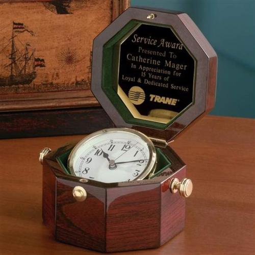 Corporate Gifts, Recognition Gifts and Desk Accessories - Clocks - Octagon Clock