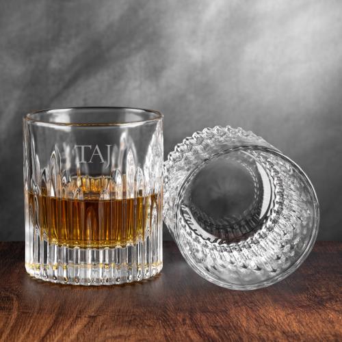 Corporate Recognition Gifts - Etched Barware - Torlundy Whiskey Taster - 8.5oz