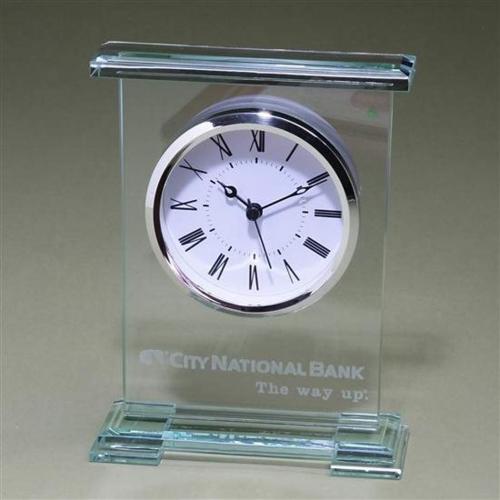 Corporate Gifts, Recognition Gifts and Desk Accessories - Clocks - Jade Award Clock