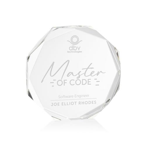 Corporate Awards - Crystal Awards - Acadian Clear Crystal Award