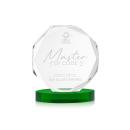 Acadian Green on Alberton Base Crystal Award