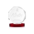 Acadian Red on Alberton Base Crystal Award