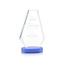 Kingsley Sky Blue on Alberton Base Crystal Award