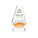 Kingsley Full Color Clear on Alberton Base Crystal Award