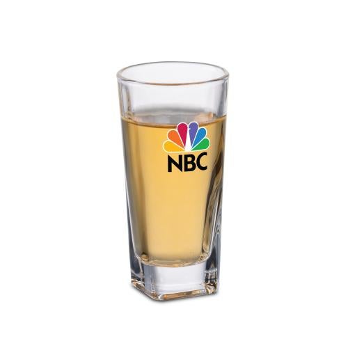 Corporate Recognition Gifts - Etched Barware - Brixton Shot Glass - Full Color