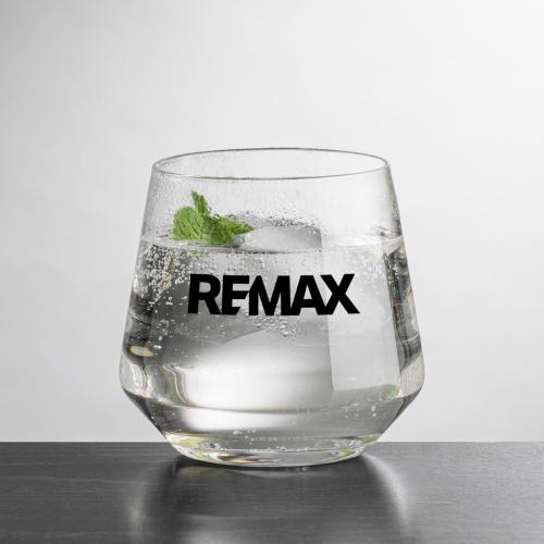 Corporate Recognition Gifts - Etched Barware - Tucson OTR/DOF - Imprinted