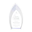 Turello Blue Arch & Crescent Acrylic Award