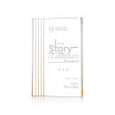 Haverton Gold Rectangle Acrylic Award