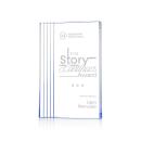 Haverton Blue Rectangle Acrylic Award