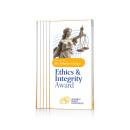 Haverton Full Color Gold Rectangle Acrylic Award