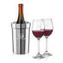 Milano Wine Cooler & Burlington Wine Set
