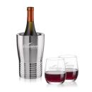 Genoa Wine Cooler & Salem Stemless Wine Set
