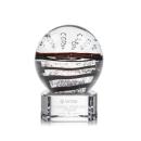 Serenity Clear on Paragon Base Spheres Glass Award