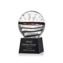 Serenity Black on Robson Base Spheres Glass Award
