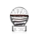 Serenity Clear on Stanrich Base Spheres Glass Award