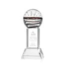 Serenity Clear on Stowe Base Spheres Glass Award