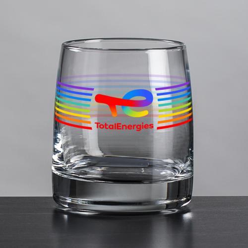 Corporate Recognition Gifts - Etched Barware - Vaughan OTR/DOF - Full Color