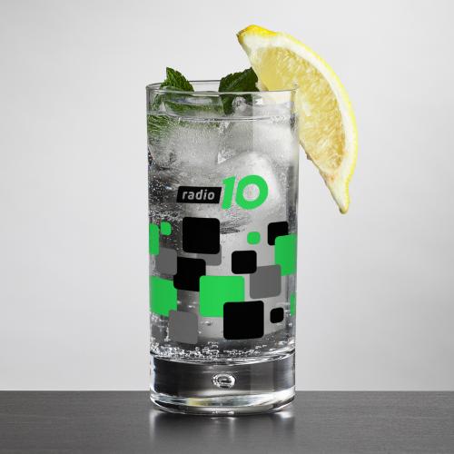 Corporate Recognition Gifts - Etched Barware - Bastia Hiball - Full Color