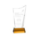 Burnett Amber on Newhaven Base Peak Crystal Award