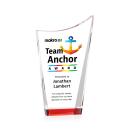 Burnett Full Color Red Peak Crystal Award