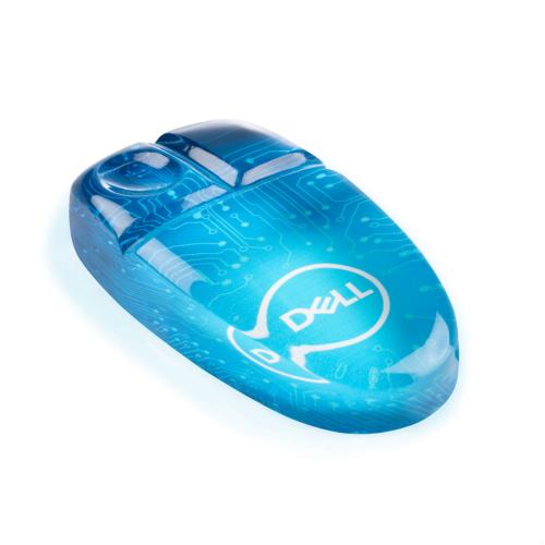 Corporate Awards - Crystal Awards - Crystal Paperweights - Computer Mouse Full Color Paperweight