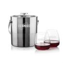 Catania Ice Bucket & Hogarth On-the-Rocks Set