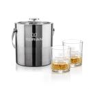Catania Ice Bucket & Libretto On-the-Rocks Set