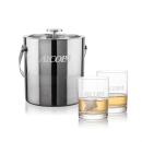 Catania Ice Bucket & Monterey On-the-Rocks Set