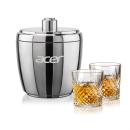 Pescara Ice Bucket & Milford On-the-Rocks Set