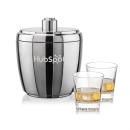 Pescara Ice Bucket & Santana On-the-Rocks Set
