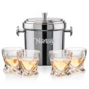 Milano Ice Bucket & Seneca On-the-Rocks Set