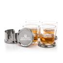 Baldoni Coasters & Carberry On-the-Rocks Set