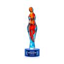 Venus Blue on Marvel Base People Glass Award