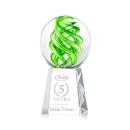 Vortex Clear on Celestina Base Spheres Glass Award