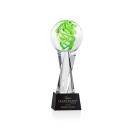 Vortex Black on Grafton Base Spheres Glass Award