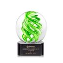 Vortex Black on Paragon Base Spheres Glass Award