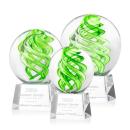 Vortex Clear on Robson Base Spheres Glass Award