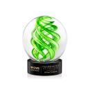 Vortex Black on Stanrrich Base Spheres Glass Award