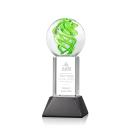 Vortex Black on Stowe Base Spheres Glass Award