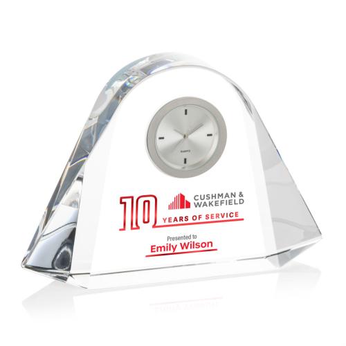 Corporate Recognition Gifts - Clocks - Everall Full Color Clock