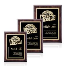 Farnsworth/Simplicity - Cherry/Black - Award Plaques