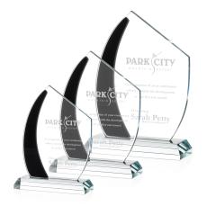 Hausner Black Peak Crystal Award - Crystal Awards
