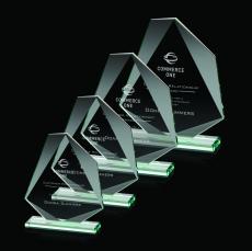 Picton Jade Abstract / Misc Glass Award - Corporate Awards