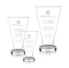 Burney Clear Crystal Award - Crystal Awards