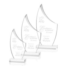 Doncaster Sail Acrylic Award - Quick Trophies and Rush Awards