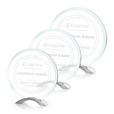Essex Circle Glass Award - Employee of the Month Awards