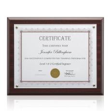 Merit - Walnut - Certificate Frames